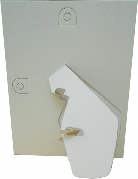 10X15 cm képekhez plexis tapétahatású papírkeret 